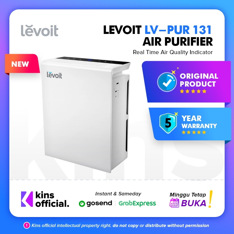Levoit PUR 131 Air Purifier with HEPA Filter H13 99.9% Pembersih Udara