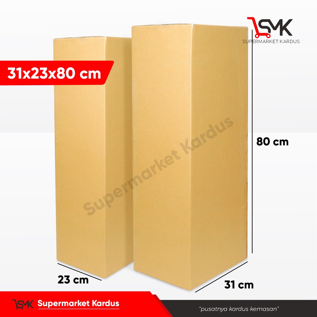 

Kardus 31x23x80 cm Kardus/Karton/Polos/hampers/box normal
