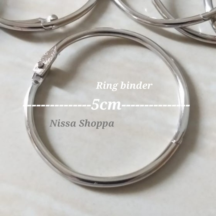 

RING BINDER 6 CM BULAT BUKA TUTUP SCRAP BOOK 60 MM