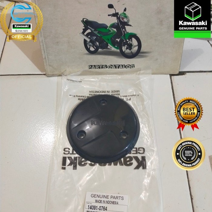 ( BISA COD ) cover bak kopling / bak magnet athlete pnp blitz edge zone kaze125 Original Kawasaki