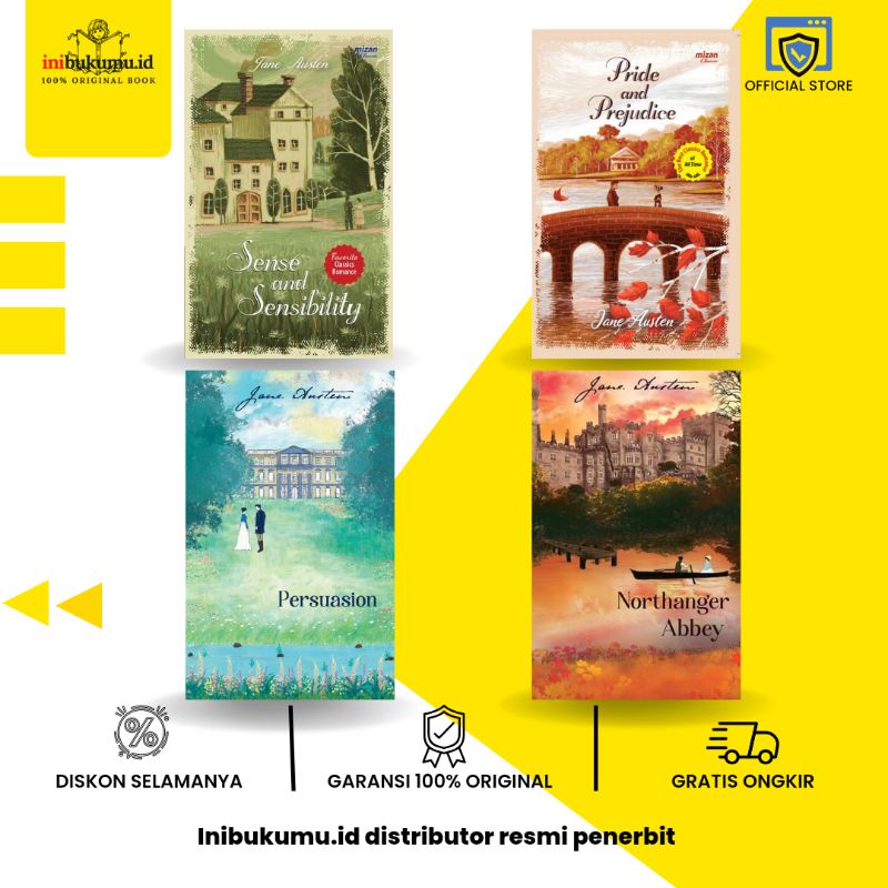 PRIDE AND PREJUDICE, SENSE AND SENSIBILITY,  GREAT EXPECTATIONS, ANNE OF GREEN GABLES, THE SCARLET L