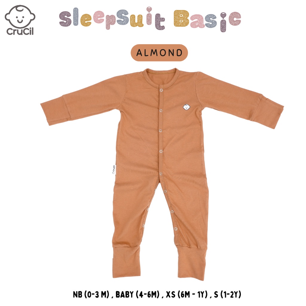 CruCil Factory Sleepsuit Basic (0m - 2y)