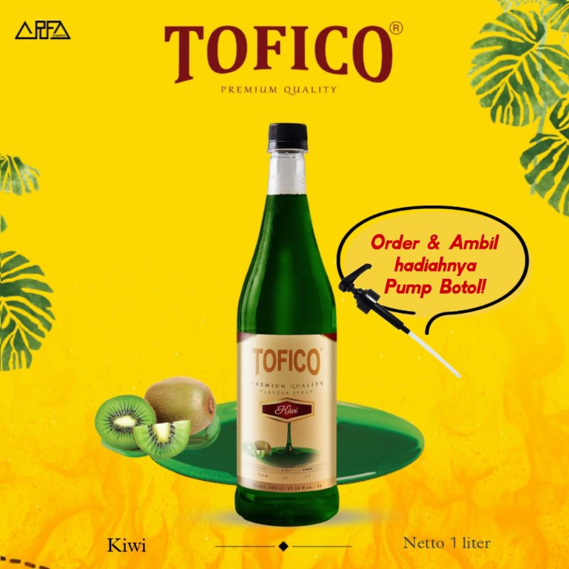 

Sirup Tofico Kiwi 1 liter