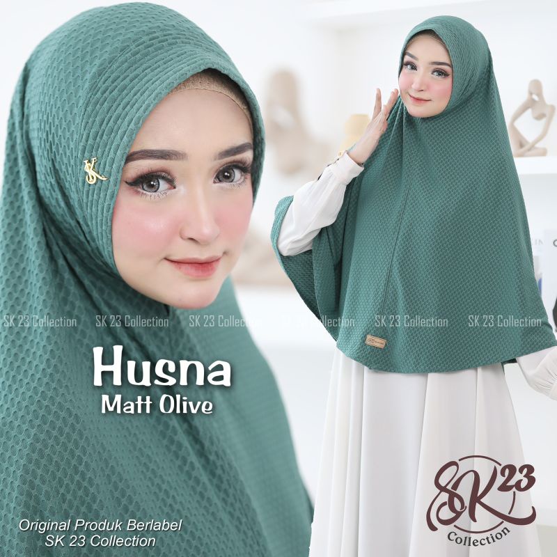 Jilbab Instan Jumbo HUSNA ORI SK23 COLLECTION