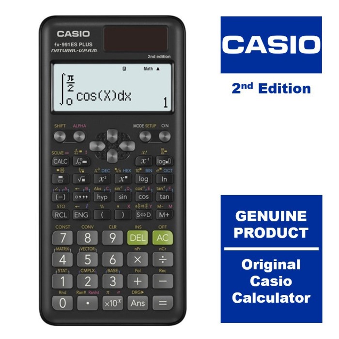 

KOMPLIT Casio Scientific Calculator FX-991ES Plus-2