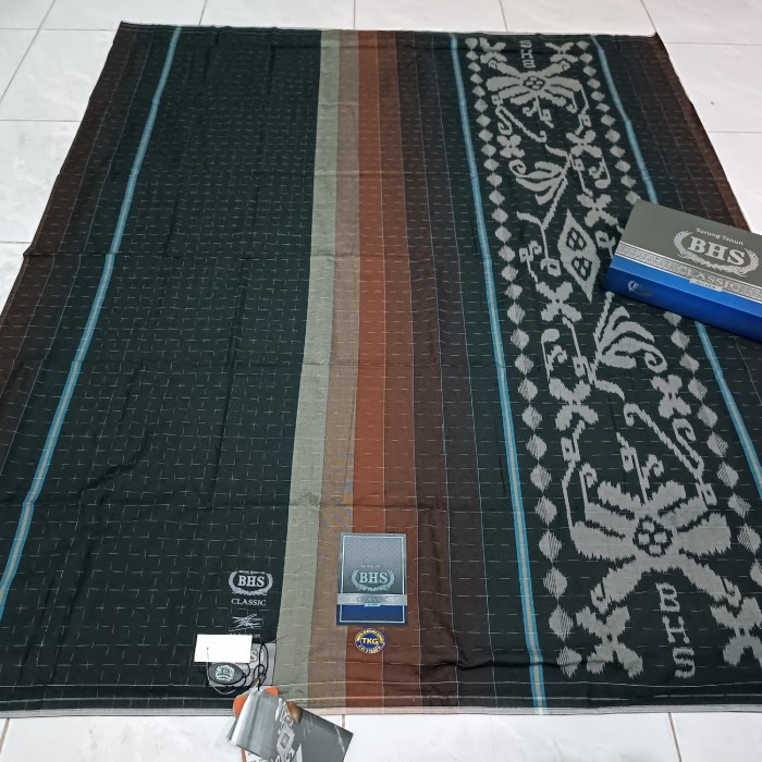 {FamilyStore} kain sarung bhs classic hitam Original Terbaru Murah