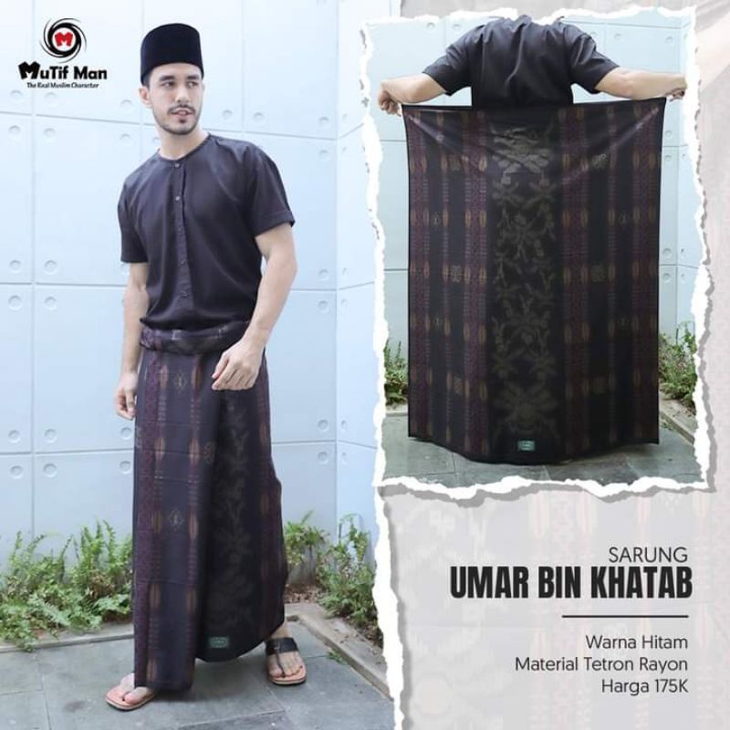 SARUNG MUTIF UMAR BIN KHATAB