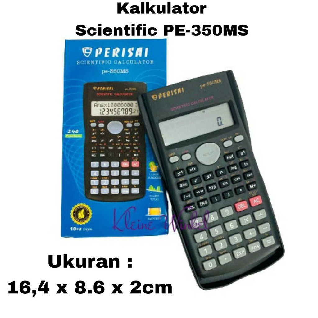 

Kalkulator SCIENTIFIC / kalkulator SIN COS TAN/ Kalkulator Ilmiah/ Kalkulator Sekolah