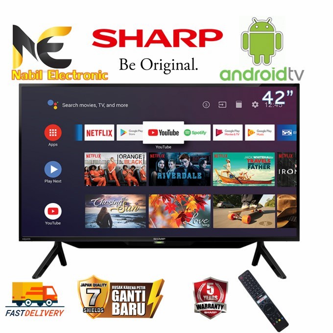 SHARP 2T-C42BG1I ANDROID TV 42 INCH