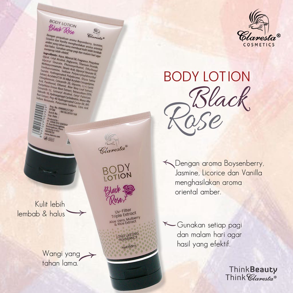 Claresta Body Lotion Series