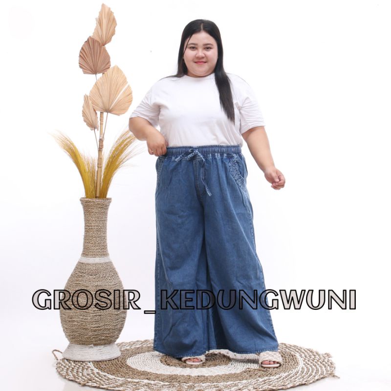 KULOT JEANS JUMBO BIG SIZE MUAT BB 90 KG