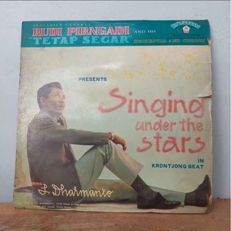 Vinyl Piringan Hitam 12 inch Singing Under The Stars