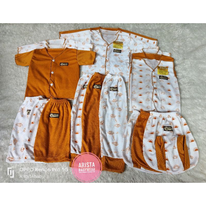 FIANTRYbaby - paket hemat isi 18pcs/9stel baju+celana bayi