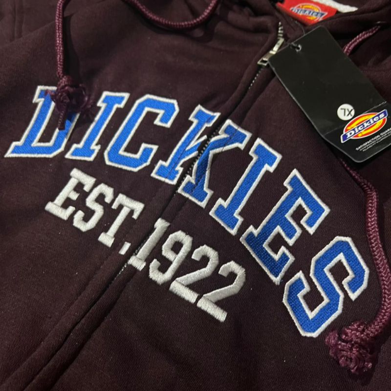 HOODIE ZIPPER DICKIES HIGH QUALITY CASUAL HYPE FASHION PRIA