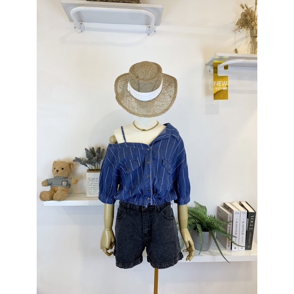 Poppy Denim Sabrina Shirt IMPORT BKK