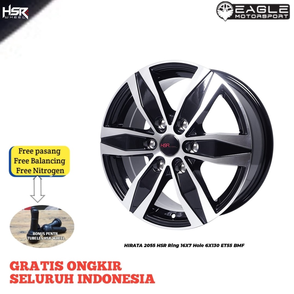 VELG MOBIL R16 RING 16 VELG HILUX DC TRITON HSR WHEEL HIRATA