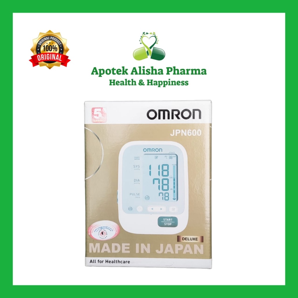OMRON AUTOMATIC BLOOD PRESSURE MONITOR JPN-600 - TENSI DIGITAL OMRON