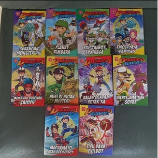 Buku Komik Berwarna Boboiboy Galaxy Terbaru