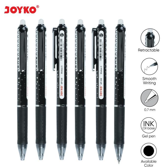 

Erasable Gel Pen Pulpen Bisa Dihapus Joyko GP-328 Shokyo 5 Gel 0.7 mm