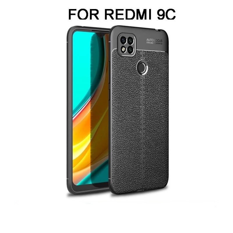 Xiaomi Redmi 9C Case AutoFocus Carbon Silikon
