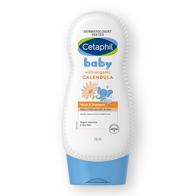 Cetaphil Baby Wash &amp; Shampoo With Organic Calendula