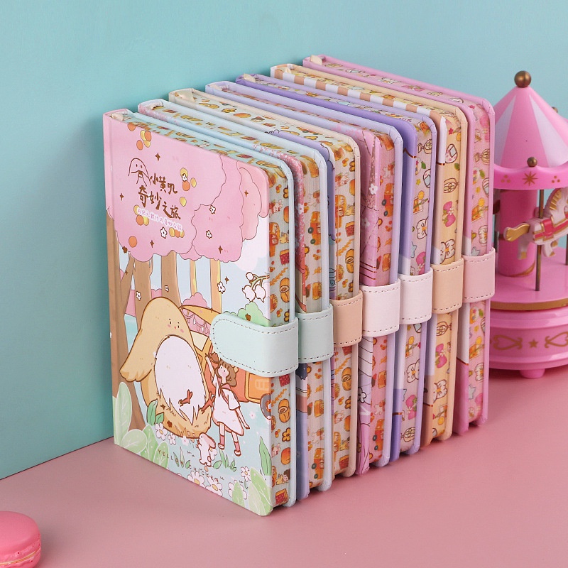 

Buku Diary Motif Lucu / Notebook Diary 14,4x10,3 cm / Magnetic / Agenda Journal Cute /Hard Cover