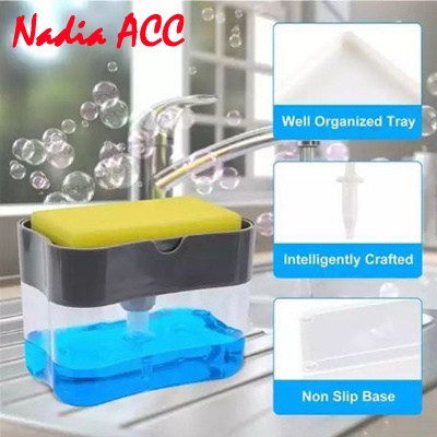 Dispenser SPONGE Sabun Cuci Piring Tempat Sabun Busa Sponge D005