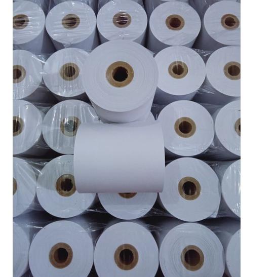 

FRESHH KERTAS SETRUK HVS 1PLY 58x65mm untuk mesin Casio kalkulator paket 10 roll/10 pcs;