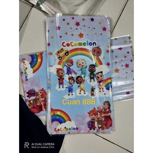 

OPP Ulta 22x40 10lembar Plastik Ulang Tahun Souvenir Snack Karakter Cocomelon
