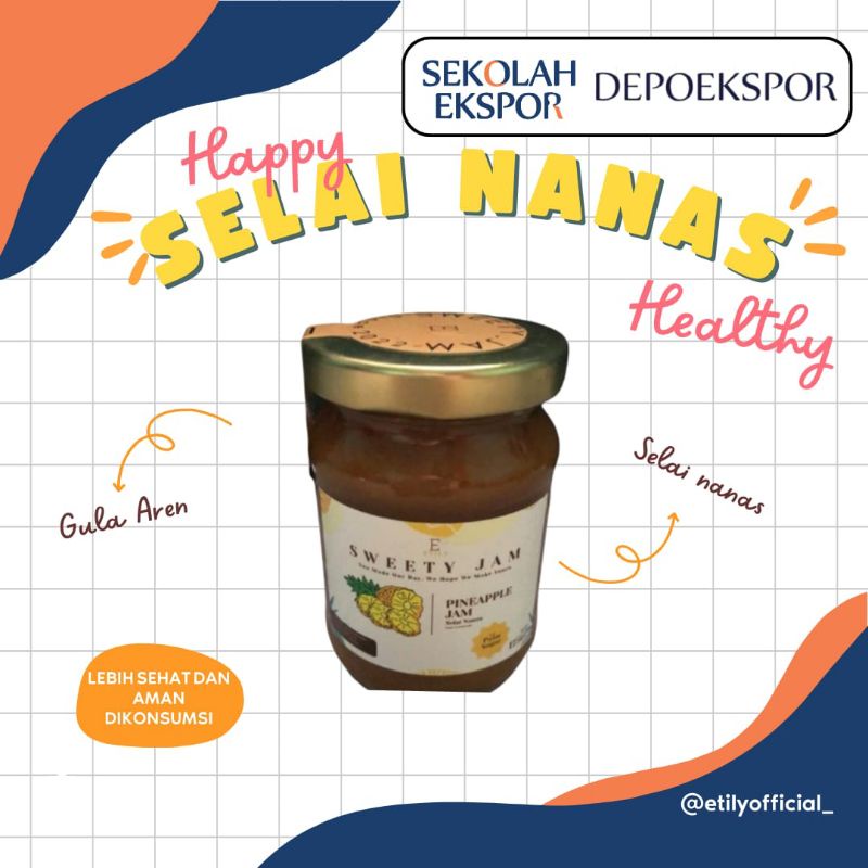 

Sweety Jam - Pineapple Jam 175gr