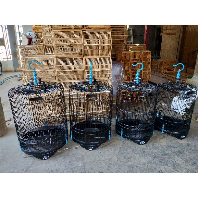 SANGKAR KANDANG MURAI EBOD Klasik hitam no.1