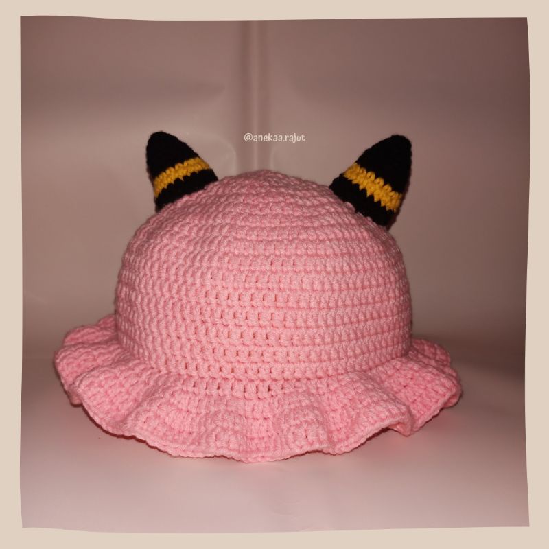 [PRE ORDER] Topi Rajut Anya / Bucket Hat Anya Crochet