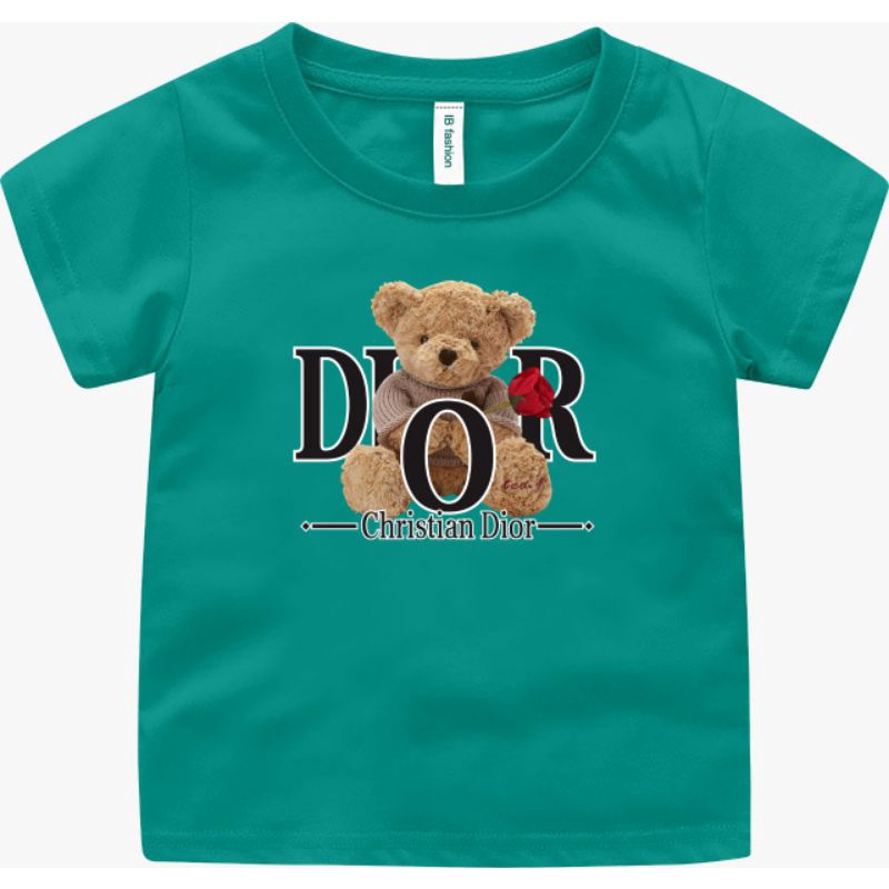 Kaos Anak Umur 2 Sampai 10 Tahun D10R Bear Atasan Anak Cewek T Shirt Anak Laki Kaos Oblong Ank