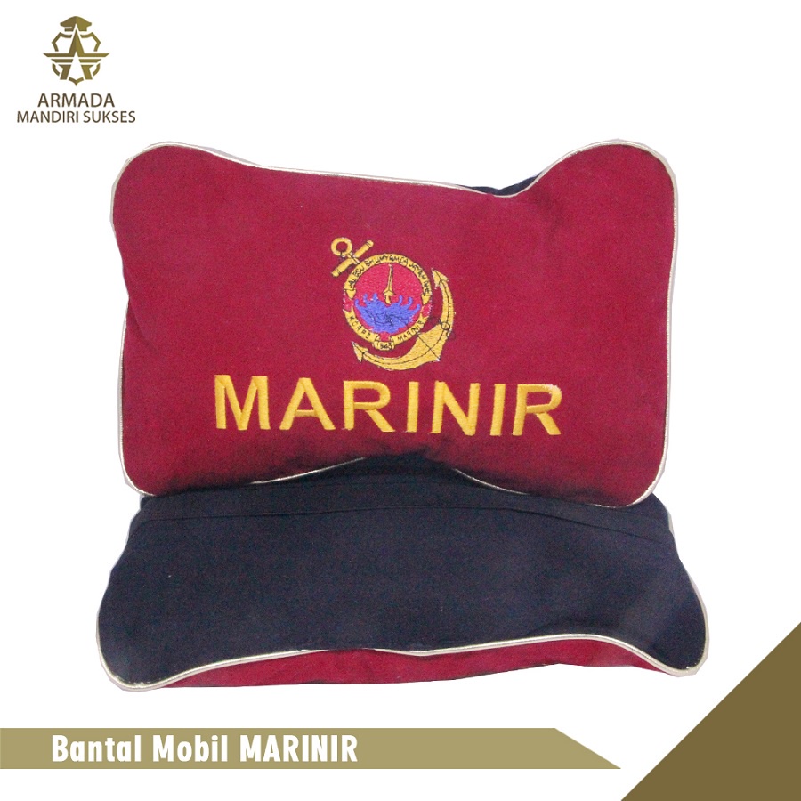 Bantal Mobil Marinir - Bantal Leher Marinir