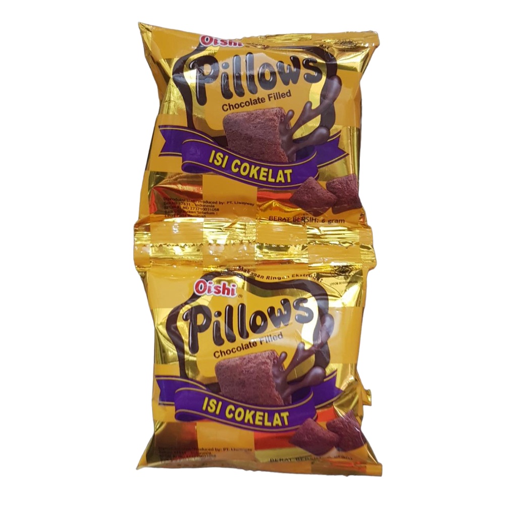 SNACK OISHI PILLOWS RENCENG ISI 10