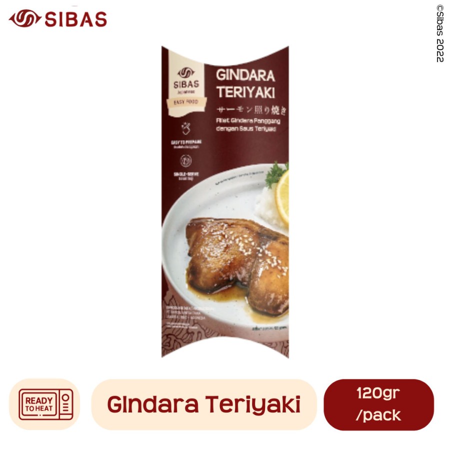 SIBAS GINDARA TERIYAKI 120GR