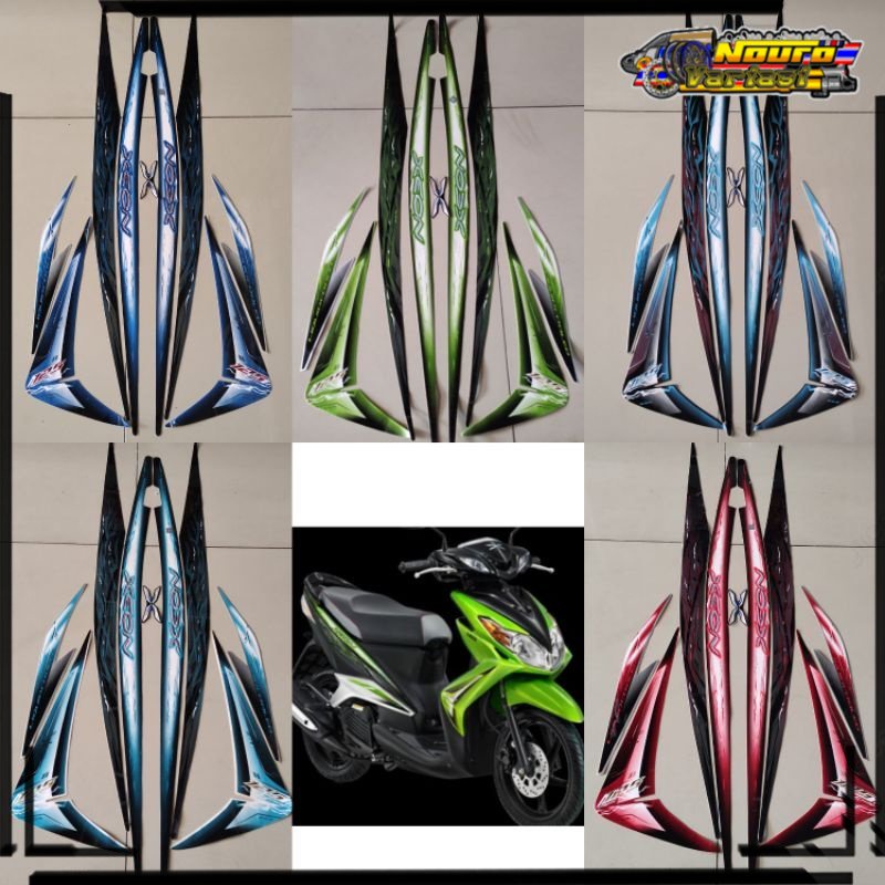 COD STRIPING YAMAHA XEON 2010 LIS BODY XEON mantap