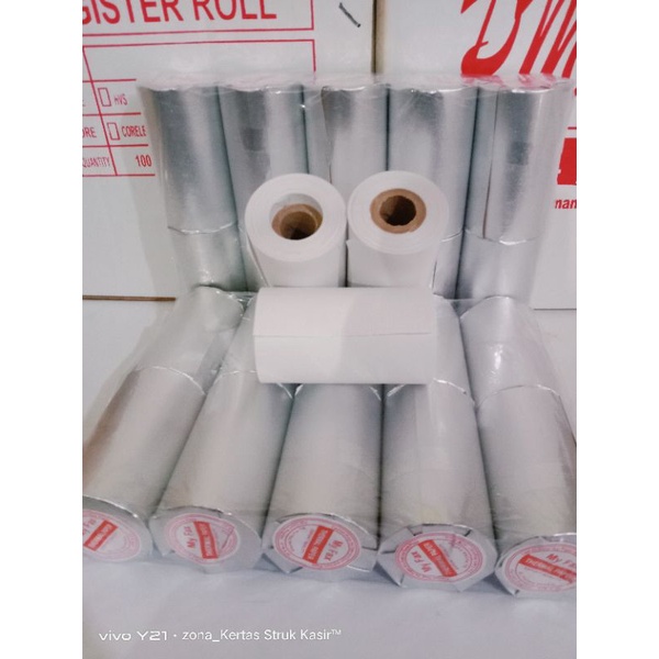 

Kertas Struk Thermal Edc 80X50 80X48 10roll