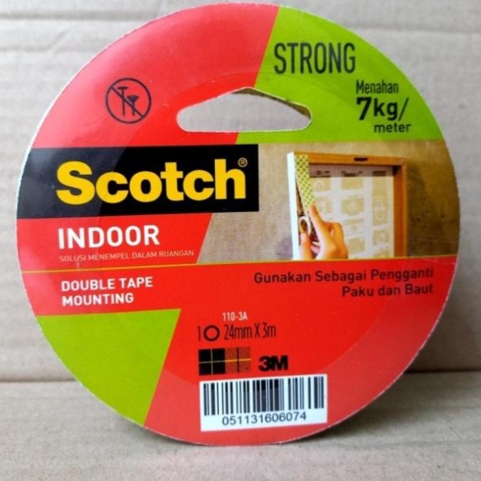 

3M Scotch Double Tape Mounting Indoor 7kg 24 mm x 3 M