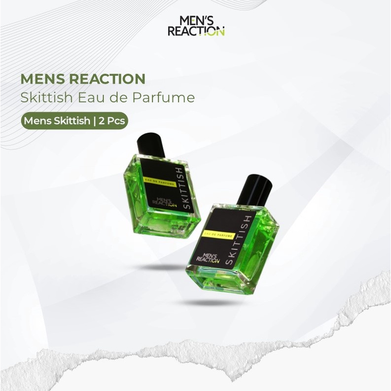 2 Pcs MENS REACTION Skittish Eau de Parfume - 2 pcs Mens Skittish