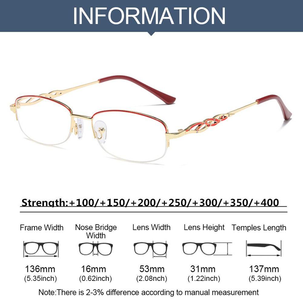 Lily Kacamata Baca Pria Wanita Frame Classic Simple Anti-Blue Light