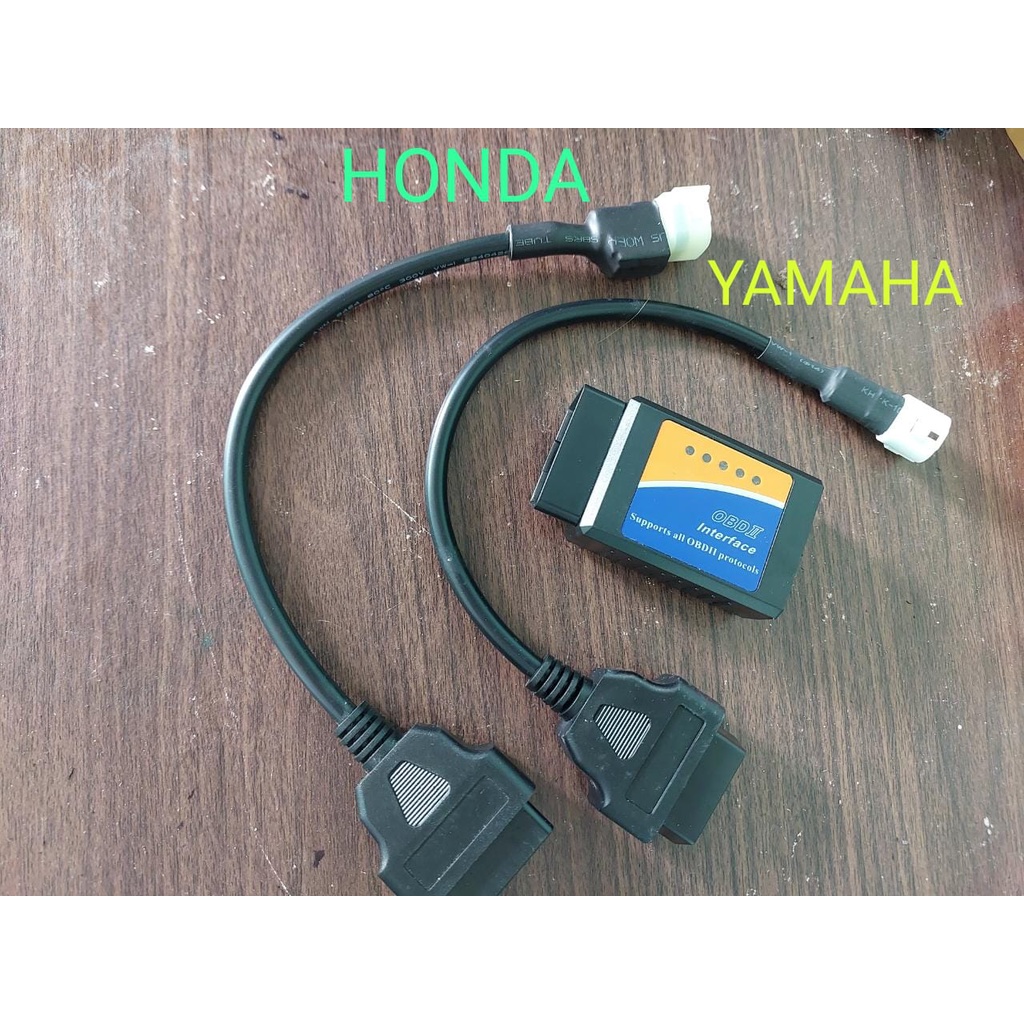 ALAT SCANNER INJEKSI HONDA & YAMAHA menggunakan teknologi Bluetooth