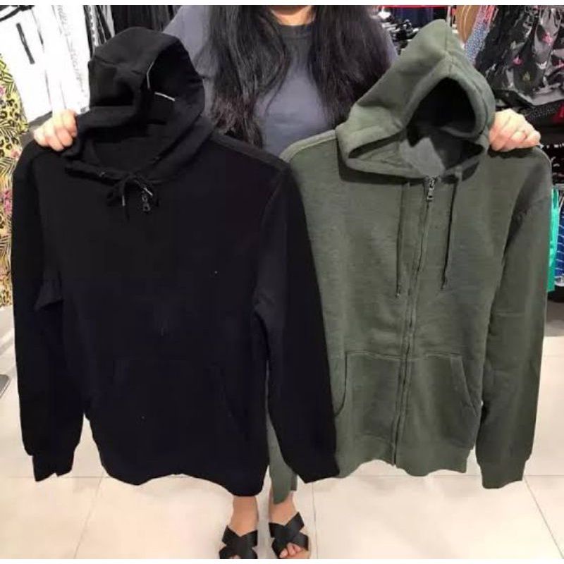 Hoodie polos zipper wanita terbaru terlaris