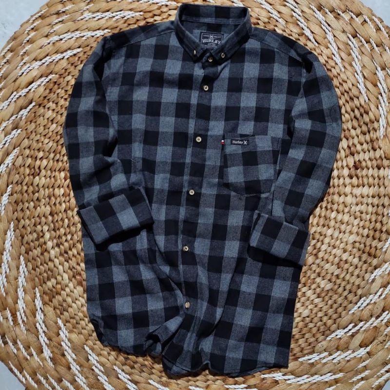 Kemeja Flanel Impor Pria Distro Flannel Lengan Panjang Pria,Kemeja Kotak Kotak Pria Lengan Panjang-FPS16