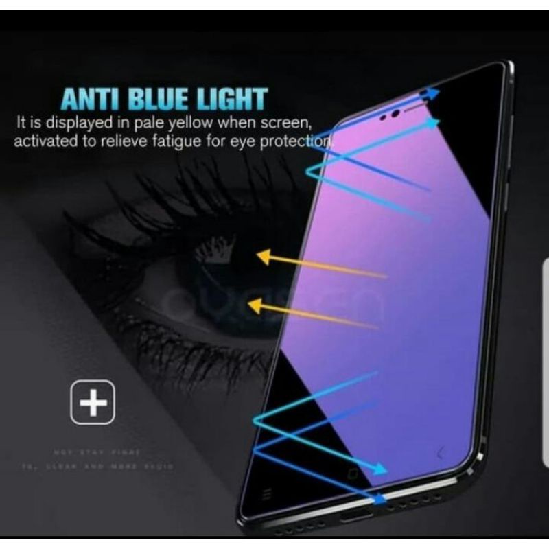 Tempered Glass Blue Light 10D Xiaomi Redmi S2 / Y2 / Y3 / K20 / K20 Pro / K30 / K30 Pro / K30 Pro Zoom / K40 / K40 Pro / K40 Pro+ Full Layar/Anti Radiasi