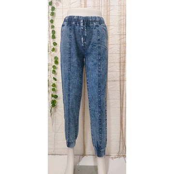 Celana Joger Wanita Bahan Soft Jeans - Celana Cargo Wanita Jumbo -  Joger Pants Premium Higt Quality