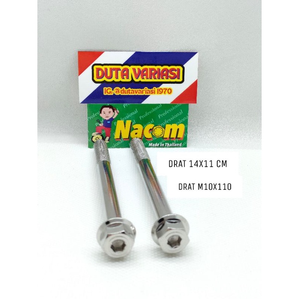 NACOM DV BAUT 2KUNCI DRAT 14*11 CM / M10*110