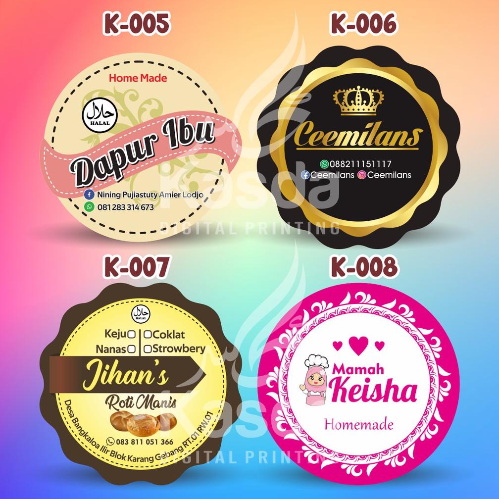 

BISA COD CETAK STIKER LABEL LOGO ( PLUS CUTTING TINGGAL TEMPEL )