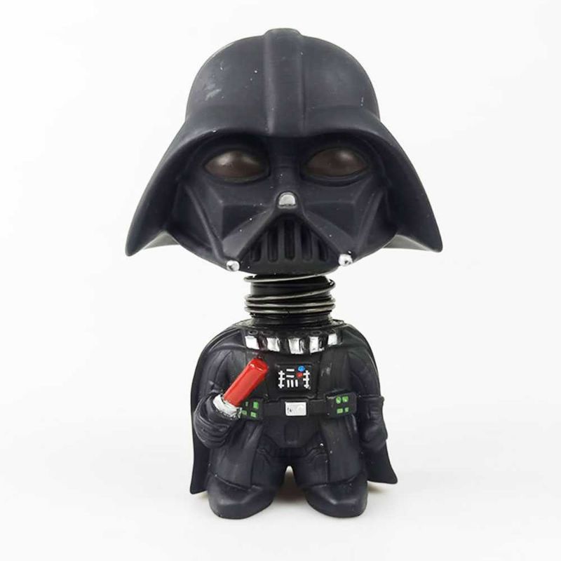 PLAY TOY Boneka Mobil Action Figure Darth Vader Star Wars - Q Version Kado Hadiah Kerabat Sahabat Teman