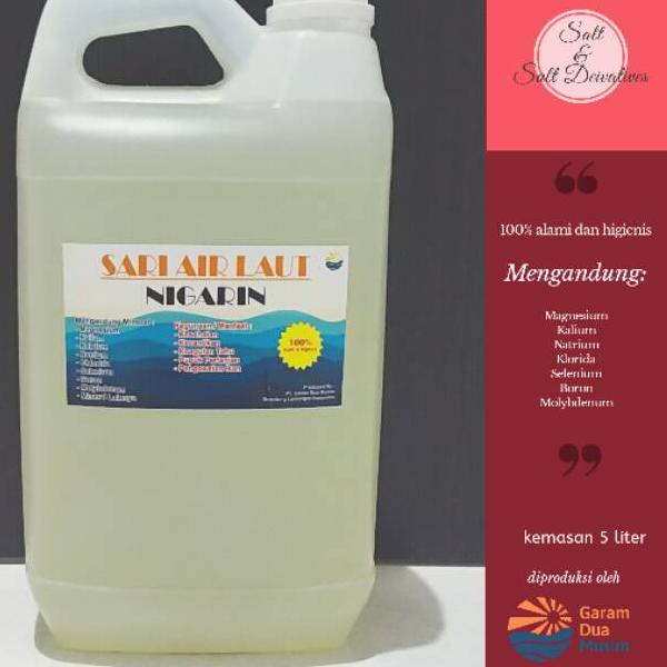 <D-7&1✪> Sari Air Laut (Nigari / Nigarin) super keren